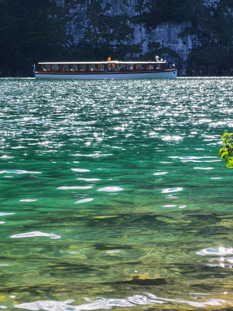 Bekannter Bergsee in Bayern - der Königssee